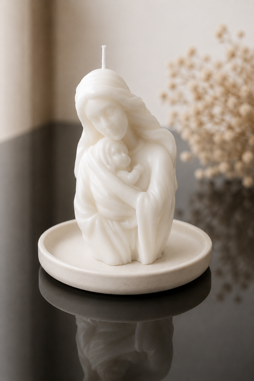 Vela Nossa Senhora com Menino Jesus